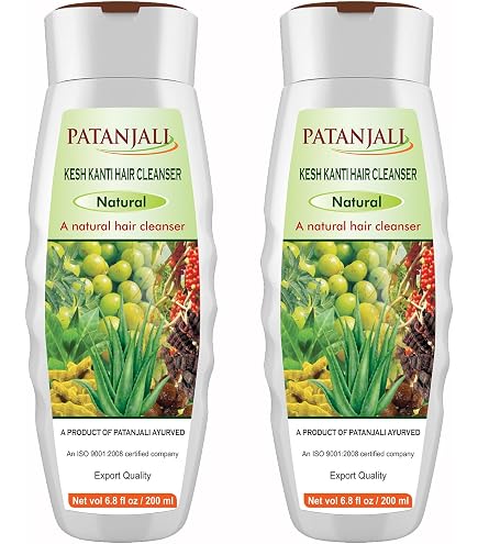 Amazon.com : PATANJALI Kesh Kanti Hair Cleanser Shampoo, 200ML